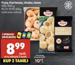 Delikatesy Centrum Pyzy, Kartacze, Uszka Jawo 450-480g oferta