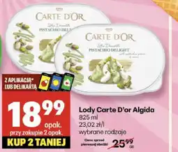 Delikatesy Centrum Lody Carte D'or Algida 825ml oferta
