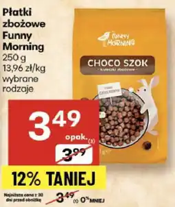 Delikatesy Centrum Płatki zbożowe Funny Morning 250g oferta