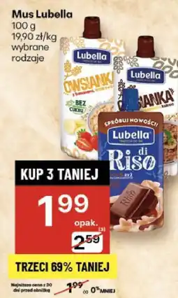 Delikatesy Centrum Mus Lubella 100g oferta