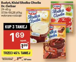 Delikatesy Centrum Budyń, Kisiel Słodka Chwila Dr. Oetker 29-45g oferta