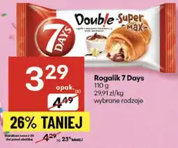 Delikatesy Centrum Rogalik 7 Days 110g oferta