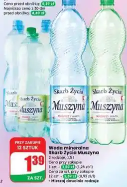 Dino Woda mineralna Skarb Życia Muszyna oferta