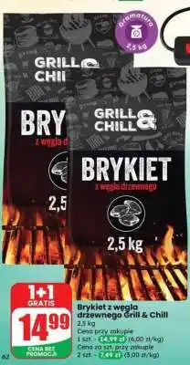 Dino Brykiet z węgla drzewnego Grill & Chill oferta