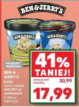 Kaufland BEN & JERRY'S Lody oferta