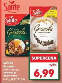 Kaufland SANTE Granola oferta