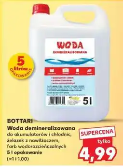 Kaufland BOTTARI Woda demineralizowana oferta