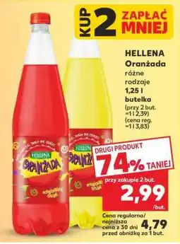 Kaufland Hellena Oranżada oferta