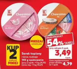 Kaufland Serek topiony różne rodzaje oferta