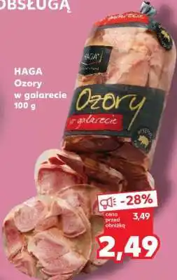 Kaufland HAGA Ozory w galarecie 100 g oferta
