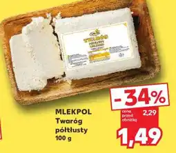 Kaufland MLEKPOL Twaróg półtłusty 100 g oferta