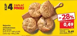 Kaufland Kajzerka wieloziarnowa oferta