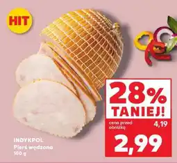 Kaufland INDYKPOL Pierś wędzona 100 g oferta