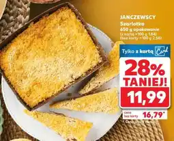 Kaufland JANCZEWSCY Szarlotka oferta