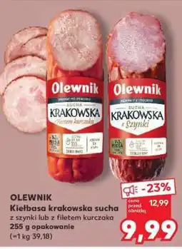 Kaufland OLEWNIK Kiełbasa krakowska sucha oferta
