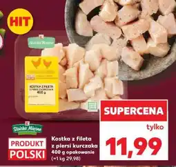 Kaufland Kostka z fileta z piersi kurczaka 400 g opakowanie oferta