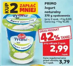 Kaufland PRIMO Jogurt naturalny 370 g opakowanie oferta