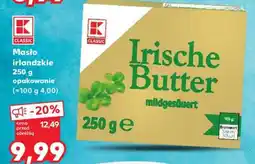 Kaufland Masło irlandzkie 250 g opakowanie oferta