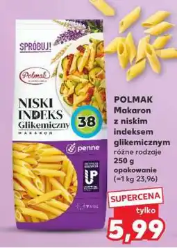 Kaufland POLMAK Makaron z niskim indeksem glikemicznym oferta