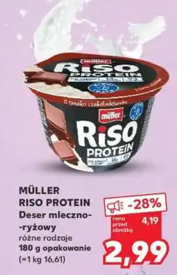 Kaufland MÜLLER Riso Protein Deser mleczno- -ryżowy oferta
