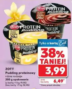 Kaufland ZOTT Pudding proteinowy oferta