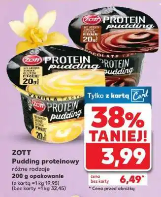 Kaufland ZOTT Pudding proteinowy oferta