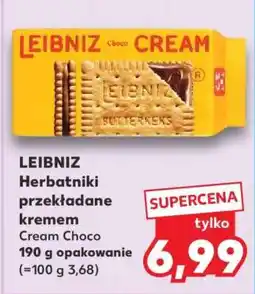 Kaufland LEIBNIZ Herbatniki przekładane kremem oferta