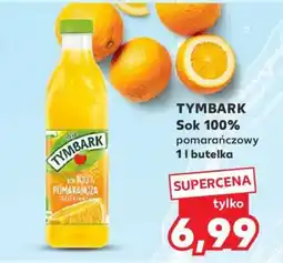 Kaufland TYMBARK Sok 100% pomarańczowy 1 l butelka oferta
