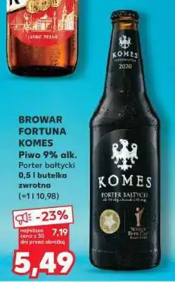 Kaufland Browar Fortuna Komes oferta