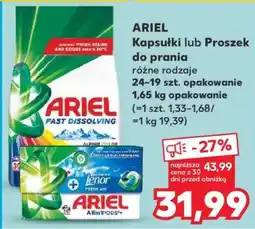 Kaufland ARIEL Kapsułki lub Proszek do prania oferta