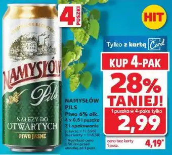 Kaufland Namysłów Pils oferta