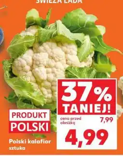 Kaufland Polski kalafior sztuka oferta