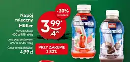 Żabka Napój mleczny Müller różne rodzaje 400g oferta