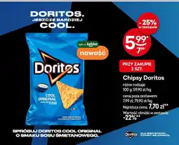 Żabka Chipsy Doritos różne rodzaje 100g oferta