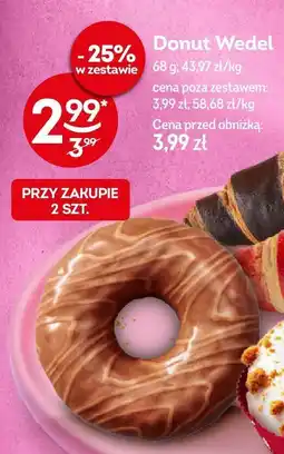 Żabka Donut Wedel 68g oferta