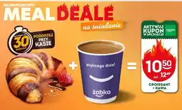 Żabka Croissant + kawa Żabka oferta