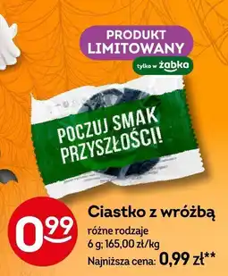 Żabka Ciastko z wróżbą różne rodzaje 6g Żabka oferta