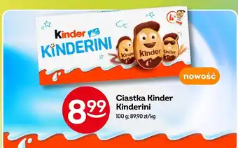 Żabka Ciastka Kinder Kinderini oferta