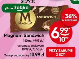 Żabka Magnum Sandwich 140ml oferta