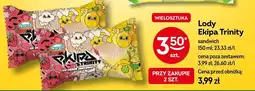 Żabka Lody Ekipa Trinity sandwich 150ml oferta