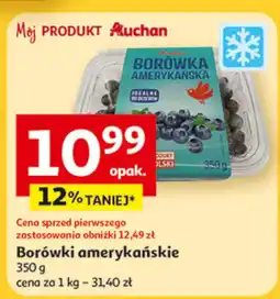 Auchan Borówki amerykańskie Auchan oferta