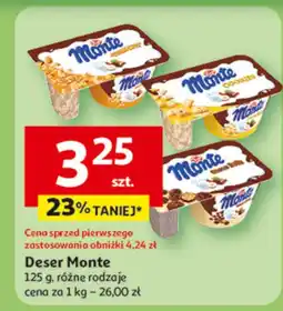 Auchan Deser Monte 125g oferta