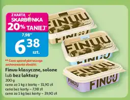 Auchan Ser Finuu klasyczne, solone lub bez laktozy 200g oferta