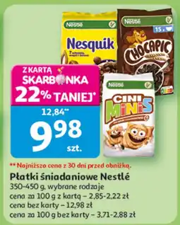 Auchan Płatki śniadaniowe Nestlé 350-450g oferta