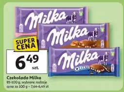Auchan Czekolada Milka 85-100g oferta