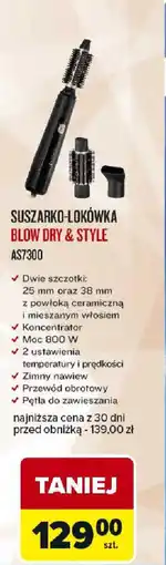 Carrefour Remington suszarko-lokówka blow dry & style as7300 oferta