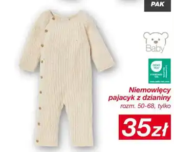 KiK Niemowlęcy pajacyk z dzianiny oferta