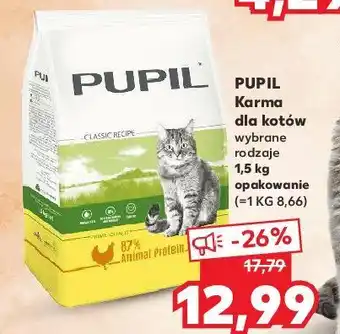 Kaufland Karma dla kota z kurczakiem, wątróbką i warzywami 1 SZT 1.5 KG oferta