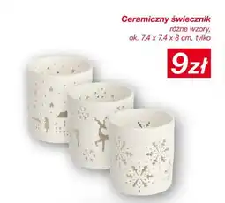 KiK Ceramiczny świecznik oferta