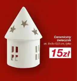 KiK Ceramiczny świecznik oferta